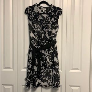 Ruffled Dress, Dress Barn, Size 10